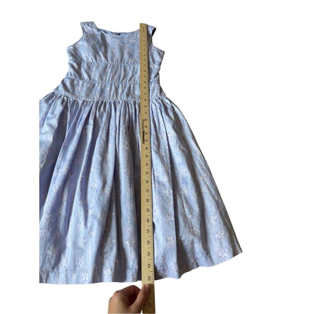 American Girl Flower Garden Dress size 10 Purple Blue Spring Dress Like Your Dol - Picture 5 of 7